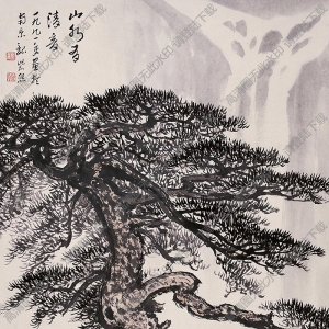 魏紫熙作品 山水有清音3 高清大圖下載