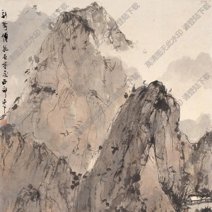 傅抱石國(guó)畫(huà)作品 山水 高清下載