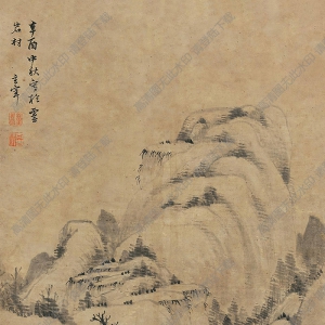 董其昌作品 溪山幽居圖 高清大圖下載